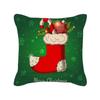 New Cartoon Christmas Pillow Cover Holiday Gift Square Cushion Cover Cushion Cover Pillow Cover