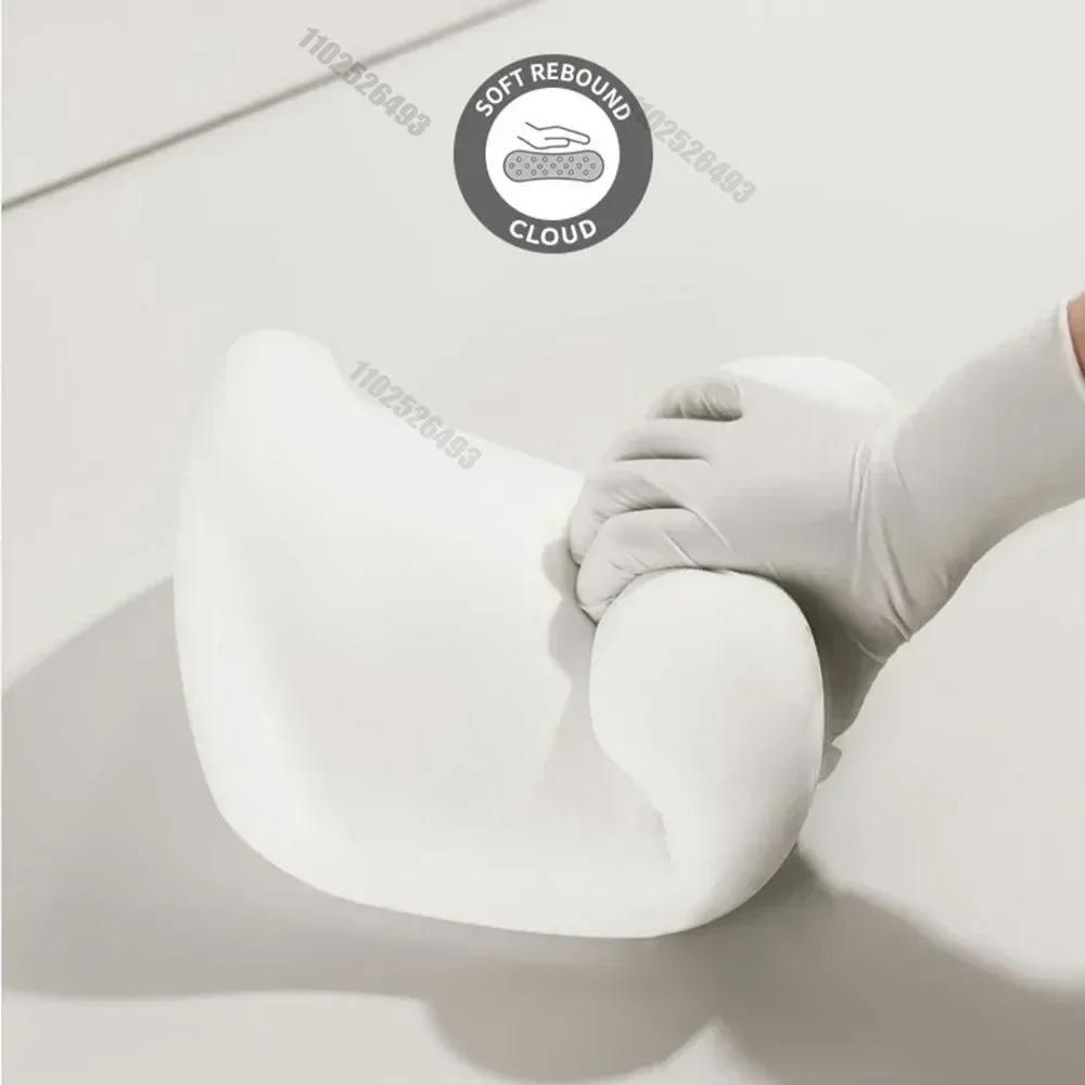 Подушка для поддержки поясницы, эргономичная подушка для поясницы для автокресла, офисного кресла, кресла-реклайнера, подушка с эффектом памяти, подушка для поддержки спины