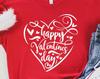 Happy Valentine's Day Shirt, Valentines Day T-Shirt, Gift For Valentine's Day, Heart Shirt, Gift For Her, Love T-Shirt, Matching Tee