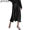 BITCED Женская Мода Повседневная Однотонная С Принтом Летняя Весенняя Юбка