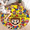 Super Mario Round Area Rug Carpet Rug For Living Room Bedroom Sofa Playroom Decor Nonslip Floor Mat