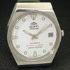 Orient AUTOMATIC 46941 JAPAN MENS VINTAGE WHITE COLOR DIAL WATCH A701805-5 R207-a701805