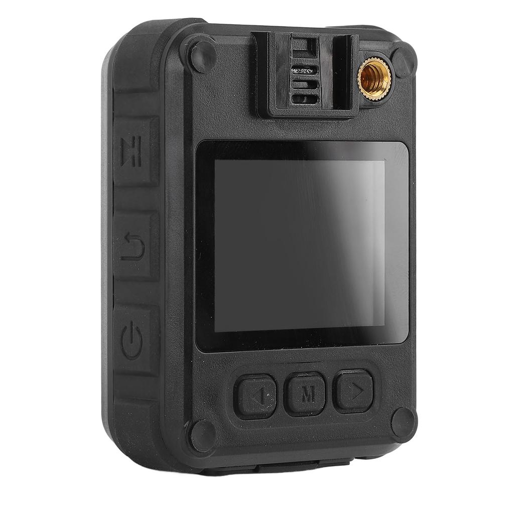 Body Mounted Camera Night Vision 1080p HD Portable Body Wearable Video Camera Loop Recording 130 Degrees