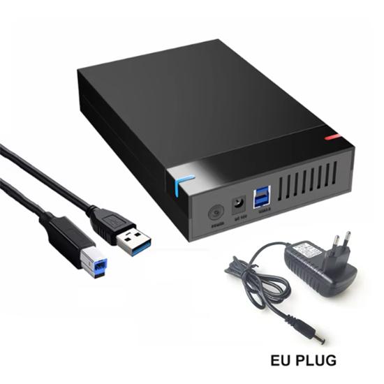2,5/3,5-дюймовый корпус для жесткого диска USB3.0, корпус для жесткого диска SATA - USB 3.0, внешний жесткий диск, 10 ТБ, адаптер для ПК, ноутбука
