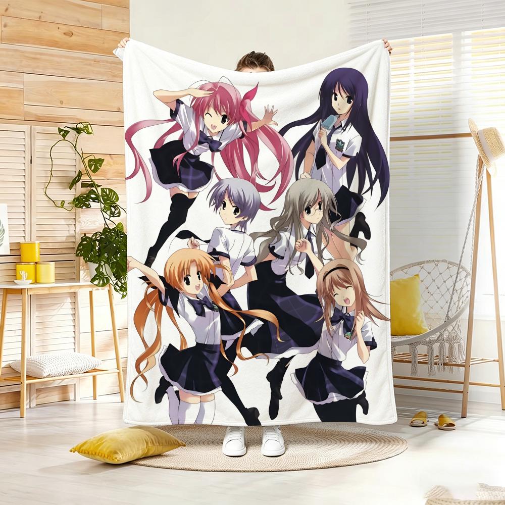 Аниме C-Chaos Heads Мягкое теплое одеяло-плед для спальни, гостиной, кровати, путешествий, кемпинга, пикника Подарок