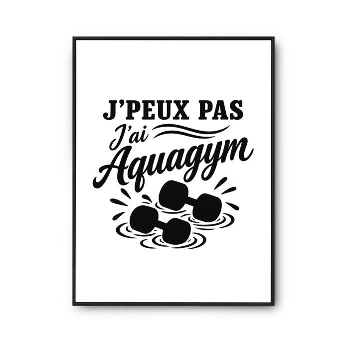 Affiche - PLANETEE - J'peux pas minimaliste - A3 29,7×42 cm - Papier photo ILFORD 310 g/m² - Surface perlée
