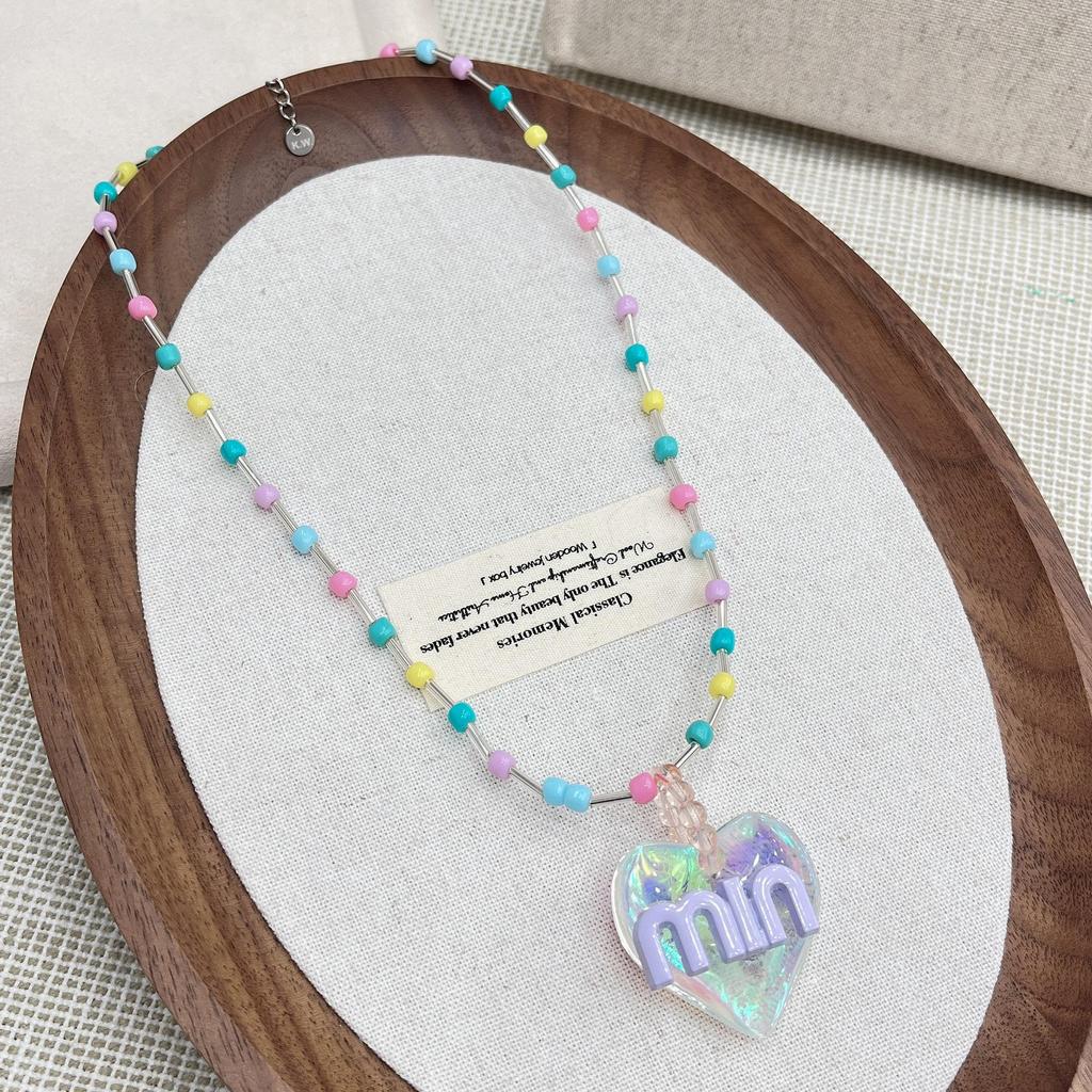 Шикарное ожерелье 2024 года с дофамином: Универсальные, милые и стильные украшения для женщин