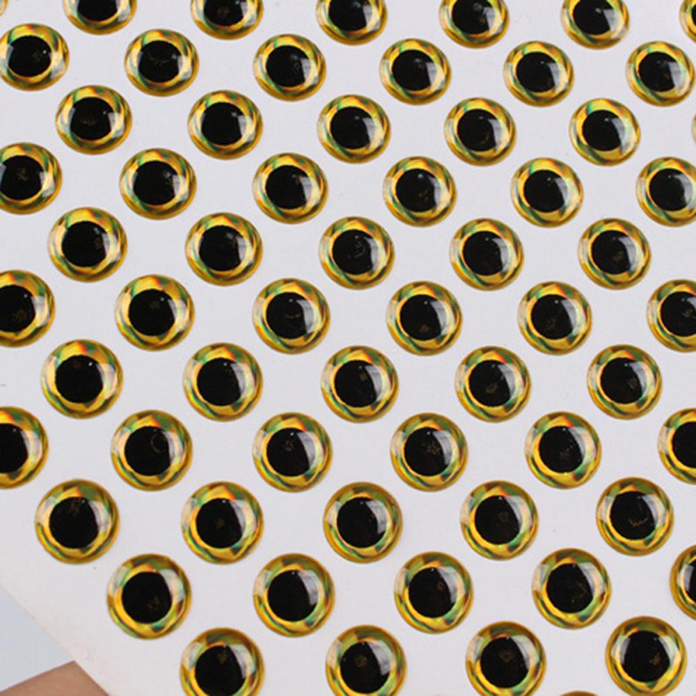 Голографическое моделирование глазного яблока DIY Глаза Искусственные рыбьи глаза 3D Рыбьи глаза Рыболовные приманки Глаза