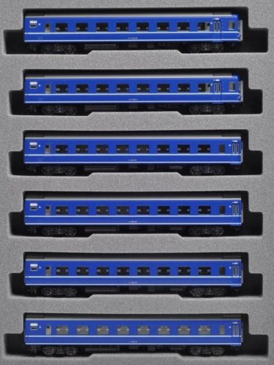 KATO N Gauge 24 Series Sleeper Express Yuuzuru Set Model Train Passenger Car Add-on (6 Cars) 10-812