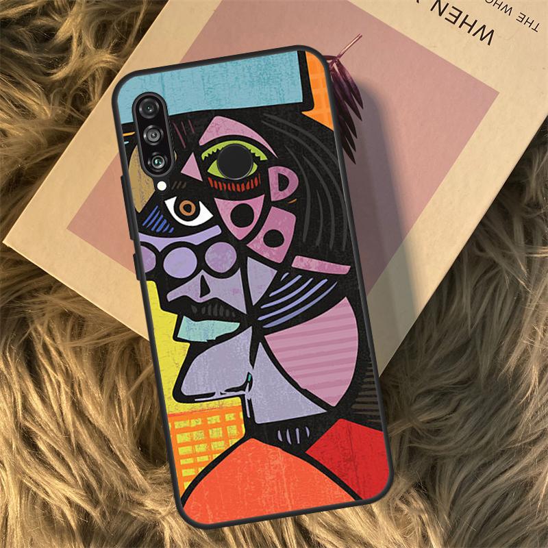Picasso Abstract Art Painting For Huawei Nova 9 10 SE 3i 7i 8i 11i 12i Y60 Y61 Y70 Y72 Y73 Y90 Y91 P20 P30 P40 Lite Case
