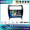 Android 14 Автомагнитола с CarPlay для Toyota Camry 7 XV 50 55 Версия для США 2011 - 2017 Мультимедийный плеер Стерео GPS DSP 2Din Аудио