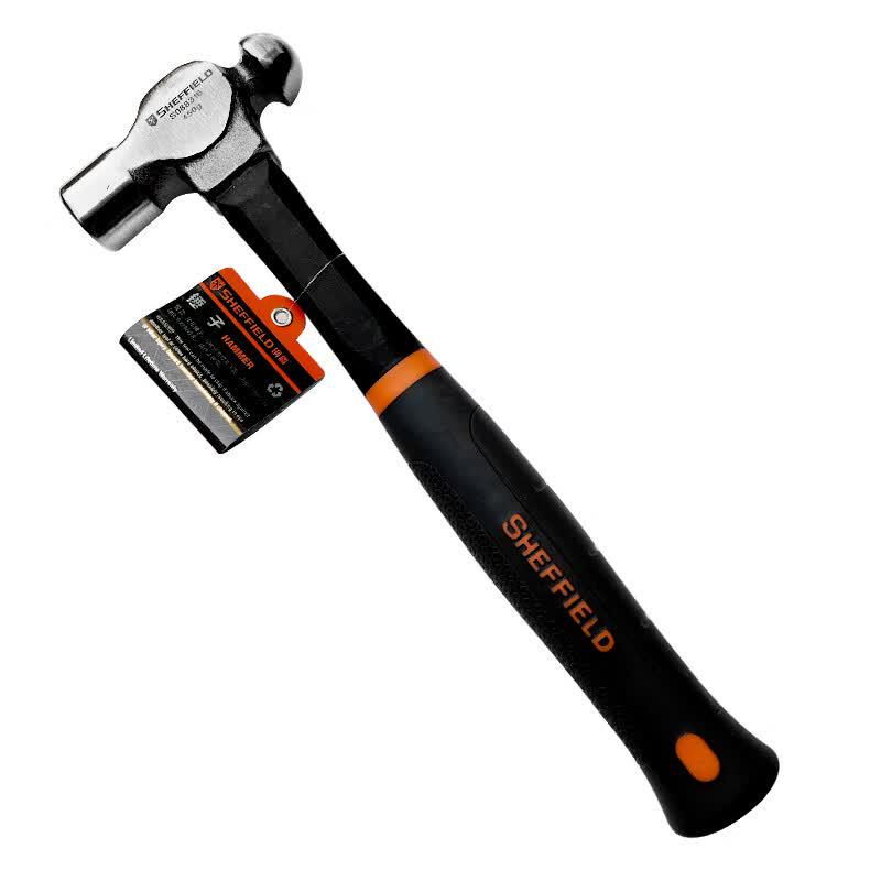 SHEFFIELD Fiberglass Ball Peen Hammer