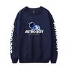 Женские Мужские Худи с Принтом Astro Bot Свитшоты с Капюшоном Круглый Вырез Мужской Пуловер Мужская Одежда Уличная Одежда Спортивный Костюм для Улицы