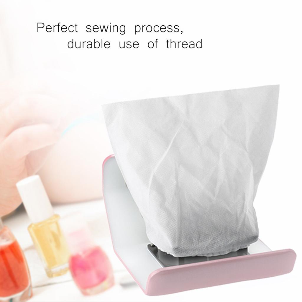 10pcs Nail NOn Woven Vacuum Cleaner Replacement Bags for Nail Art Dust Collection Salon Tools