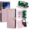 Чехол-кошелек из металлической пряжкой I-Buckle и ПУ-кожи для Xiaomi 17 Pro Max