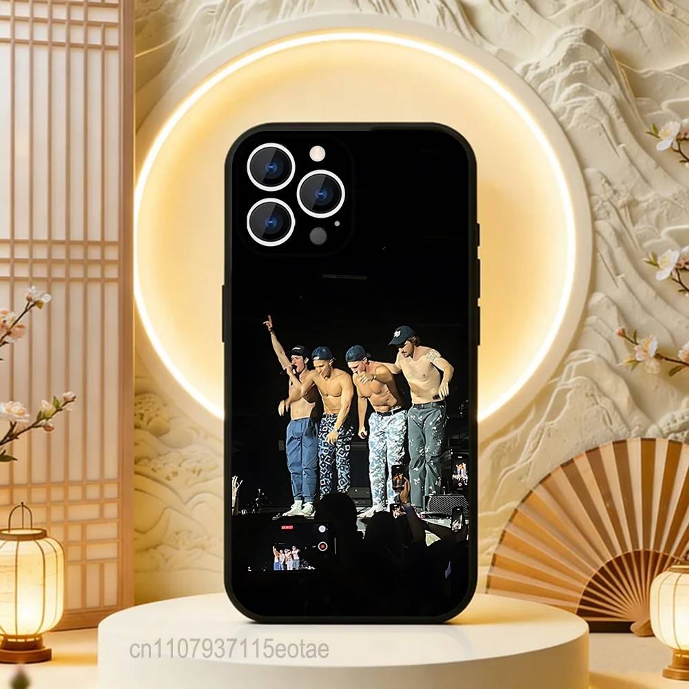 Чехол для телефона с изображением музыкальной группы Big Time R-Rush Для iPhone 17,16,15,14,13,12,11,Pro,Max,Plus,E,Air,Mini Защитный Черный Чехол
