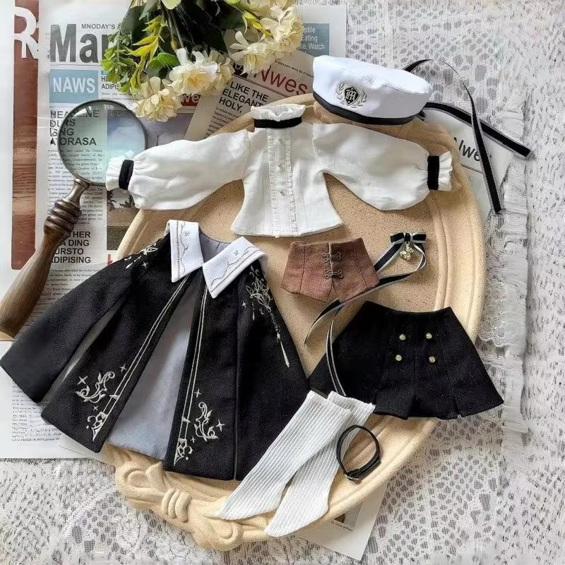 Одежда для BJD кукол, подходит для размера 1/4. Полный набор милых волшебных накидок, комплект одежды, аксессуары для кукол