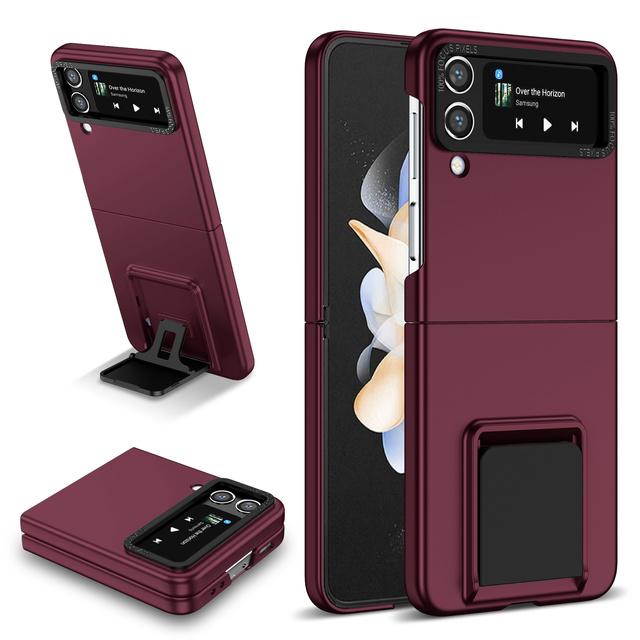 Пылезащитный жесткий чехол для аксессуаров для телефонов Samsung Galaxy Z Flip4 Flip 4 Flip3 5g Flip 3 Zflip4 Zflip3, защитный чехол-подставка