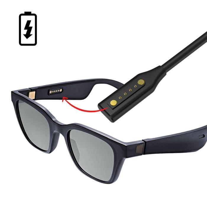 Сетевое зарядное устройство 12 Вт + кабель, совместимый с Bose Frames Alto/Frames Rondo/Frames Soprano/Frames Tenor - Зарядка для очков Phonillico®