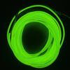 1m 3m 5m Glow EL Wire Neon Cable for Christmas Dance Party DIY Costumes Multicolor Illuminated Light AA Battery  Lamp LED Strip