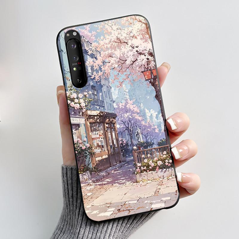 Чехол для Sony Xperia 1 II XQ-AT51 XQ-AT52 1 III XQ-BC62 XQ-BC72 XQ-BC52 Чехол Роскошный Милый Крутой Для Мальчиков Девочек Мягкий Силиконовый Чехол