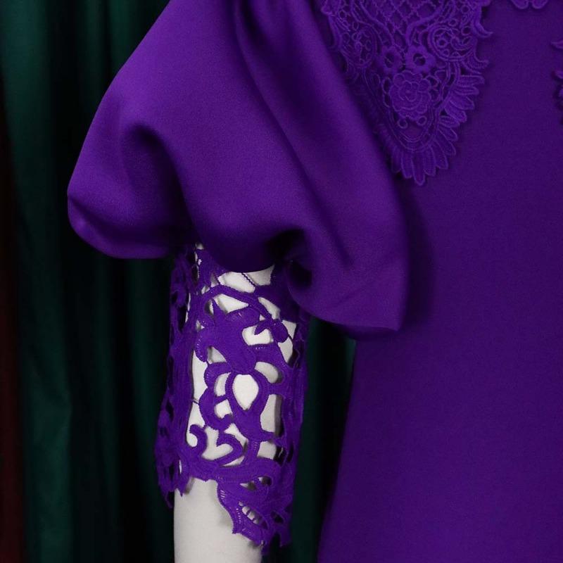 YYFS Женская мода лето весна однотонный принт с коротким рукавом на одно плечо с высокой талией повседневные платья