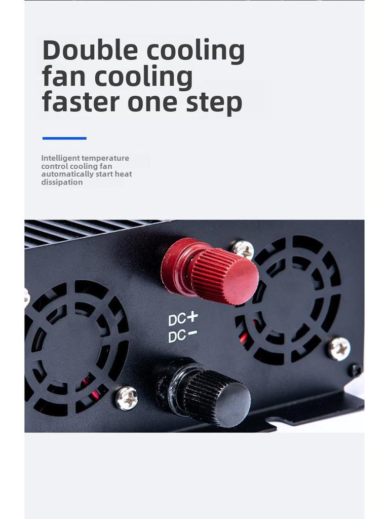 Changji 4000W Pure Sine Wave Inverter: 12V-72V To 220V for Car, Truck, Solar - 5000W