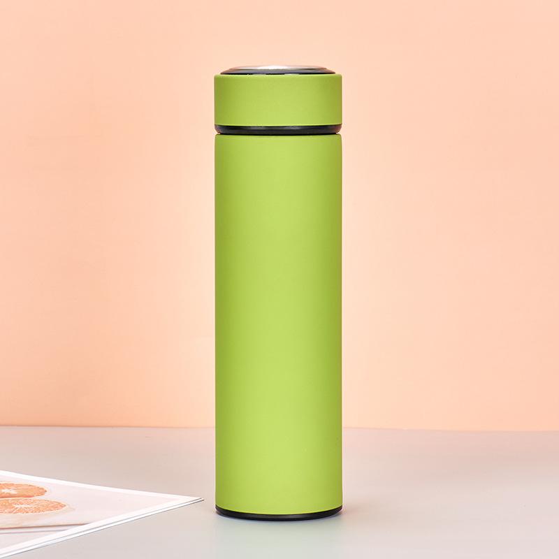 Термос из нержавеющей стали 304, двойная прямая чашка, подарочная чашка для рекламы и бизнеса