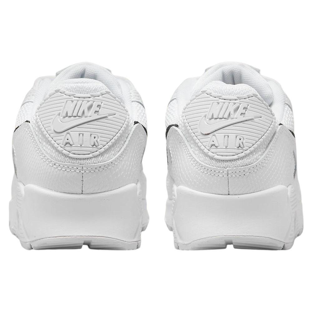 Nike Air Max 90 Змеиная кожа Белый Черный Женские DZ5212-100