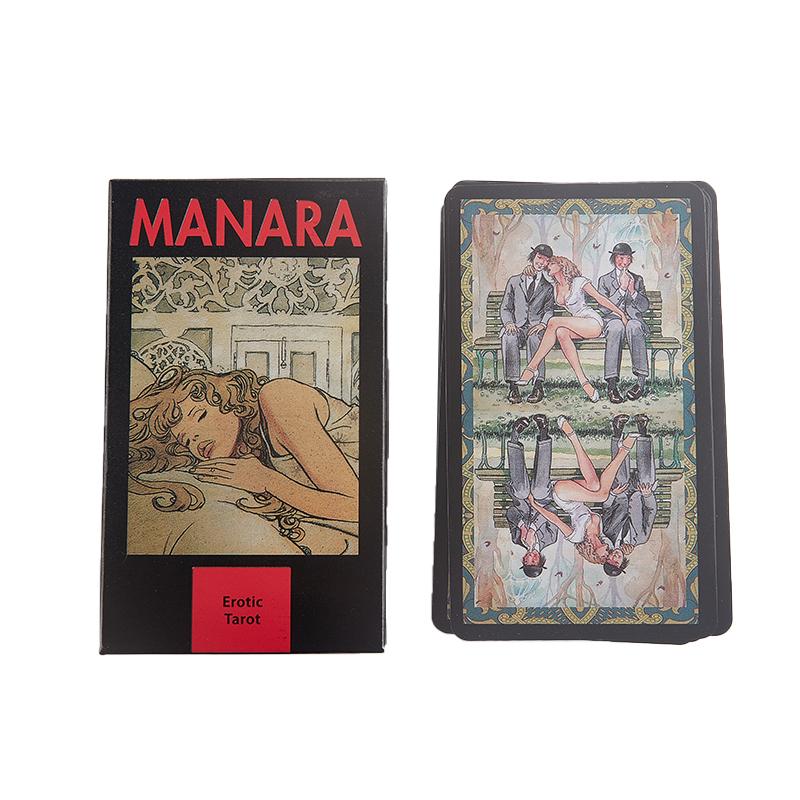 Таро Манары, английская версия, Oracle Divination Fate Game Deck Tarot