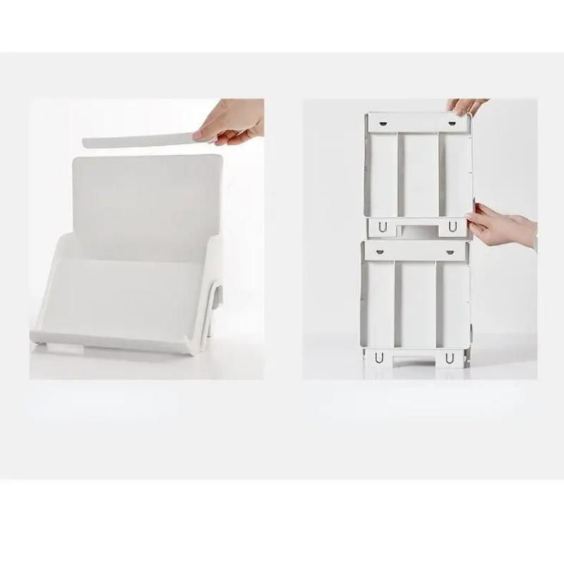 1шт многослойная скандинавская пластиковая полка для обуви простая бытовая сборка пылезащитный органайзер полка для демонстрации