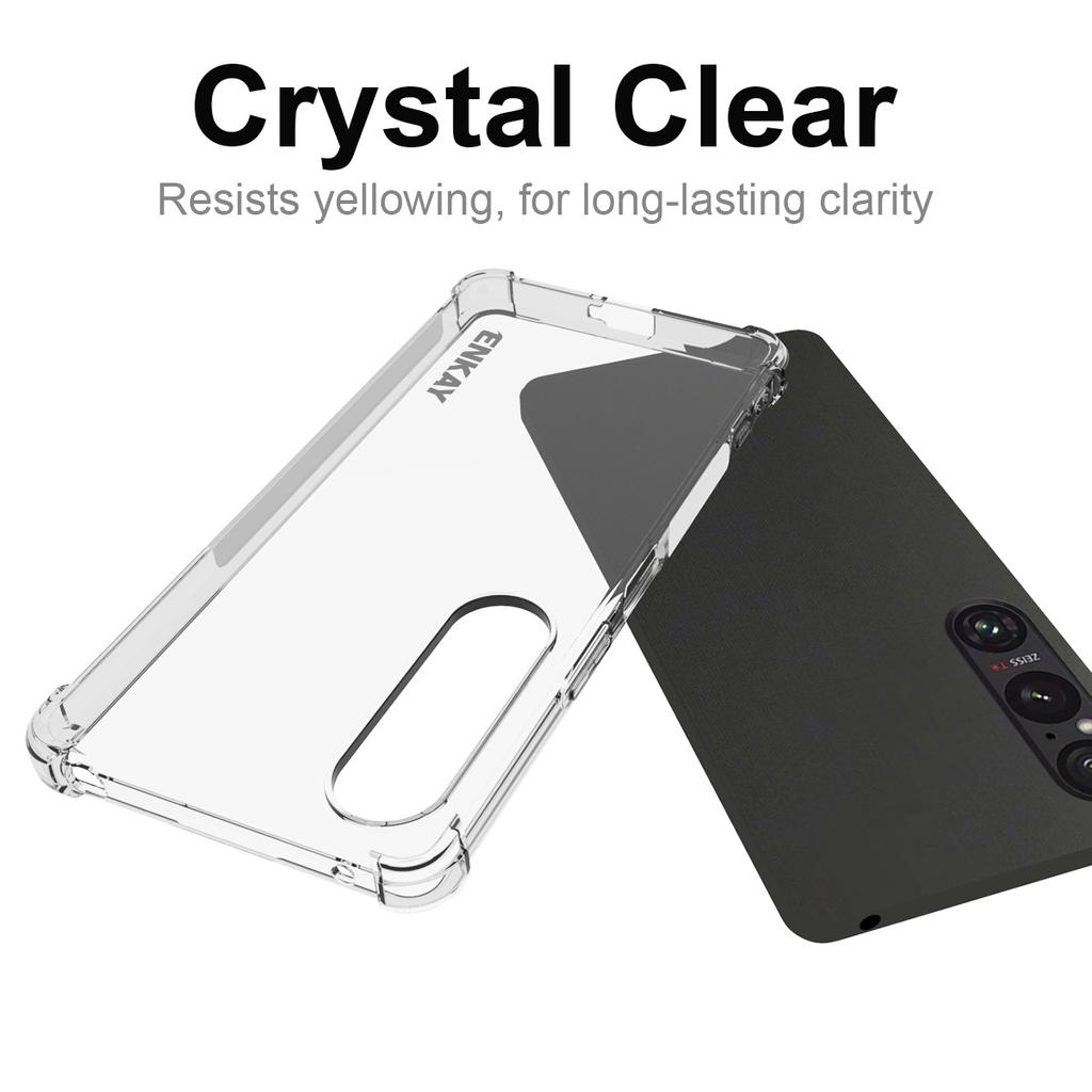 ENKAY HAT PRINCE For Sony Xperia 1 VI Case Drop-proof Non-slip TPU Phone Cover