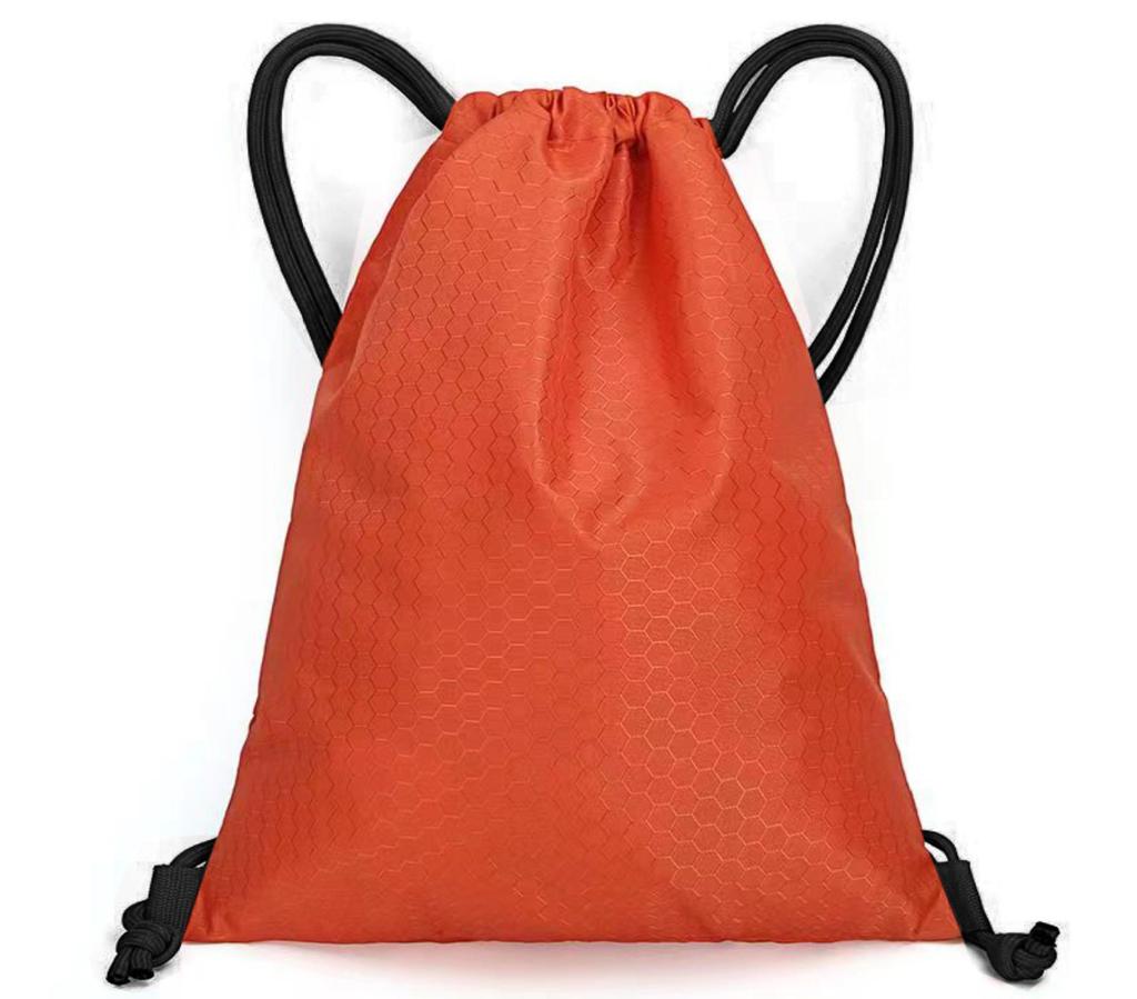 Waterproof Sports Drawstring Backpack for Fitness, Basketball, and Football Storage