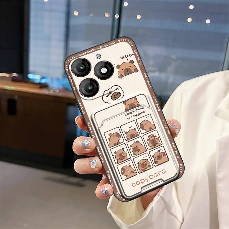 Cute Waterproof Phone Case For Itel A70 Silicone Anti-dust Fashion Design Protective Soft Case Shockproof Anti-knock TPU