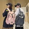 Casual Backpack Simple Large Capacity Travel Backpack Trendy High School College Student Schoolbag