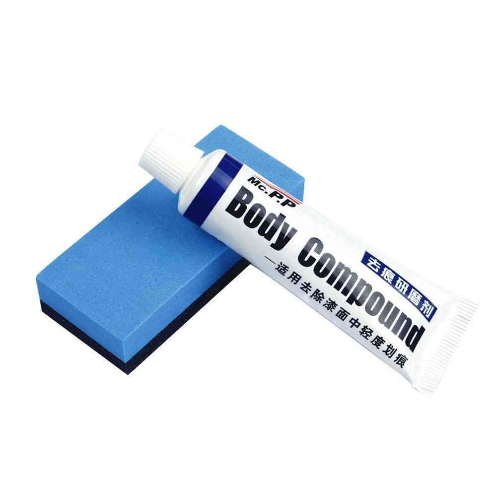 Удалитель царапин с автомобиля Инструменты для ухода за краской Автомобильная полировальная паста для удаления круговых рисок Шлифовальная паста Очиститель краски Царапины Состав для кузова Антицарапающая полироль