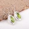 Peridot Earrings Gemstone Jewelry, 925 Solid Sterling Silver Earrings , Gift For Women Handmade Earrings For Wedding Gift