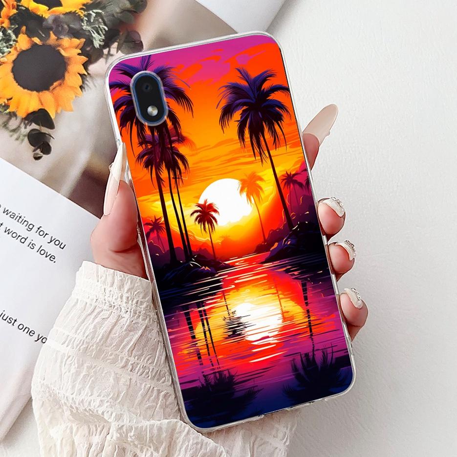 Для Samsung Galaxy A01 Core Чехол SM-A013F Стильный Расписной Чехол Мягкий Тонкий Чехол для Телефона Для Samsung A01 M 01 Galaxy M01 Core Чехлы