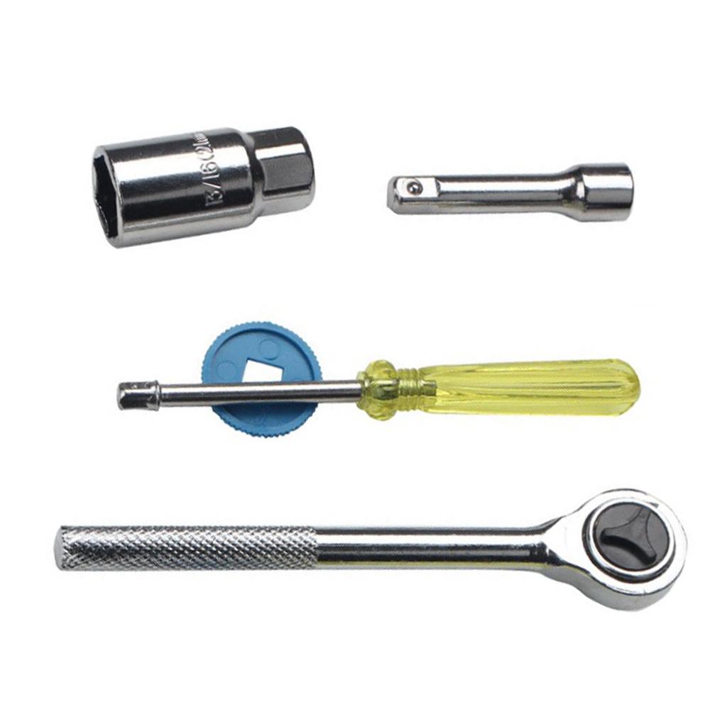 Набор торцевых ключей SAE метрических размеров, 40 шт., многофункциональный портативный для ремонта автомобилей, домашнего хозяйства