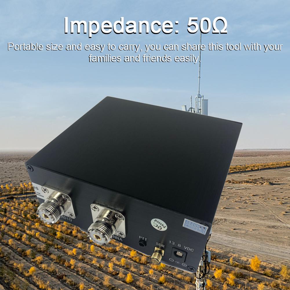Портативные SDR-трансиверы из алюминиевого сплава 160 МГц, 100 Вт, радиопереключатель, разделитель антенн, практический сигнал