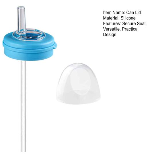 Крышки для банок с газировкой с соломинкой, герметичное уплотнение, многоразовые крышки для банок, крышка для банок без содержания бисфенола А