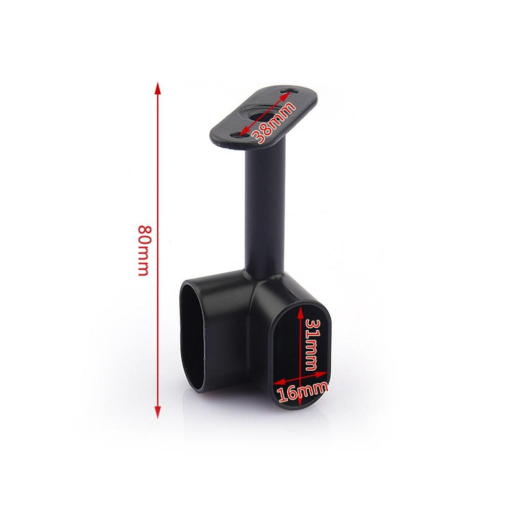 Half/All Pass Wardrobe Rail Support Flange Corner Flange Seat  For Clothes Pole Curtain Rod