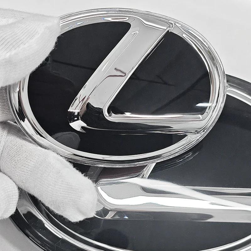3D Car Front Bumper grille Emblem Lexus Logo IS250 CT200H GS300 NX200 GS350 IS200 IS300 ES300 GX470 RX400 Trunk Badge Sticker