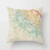45x45cm Colorful Abstract Mandala Print Pillowcase Comfortable Sofa Car Seat Waist Cushion  Cover Modern Home Decor