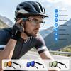 Беспроводные спортивные Bluetooth-очки с аудио и стереонаушниками, сенсорное управление, ИИ-перевод, умные очки, долгий срок службы батареи, для езды на велосипеде