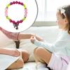 Стильный Хрустальный Браслет С Подвеской-Бабочкой На Бусинах Ручной Работы Браслет Дружбы для Женщин Девушек