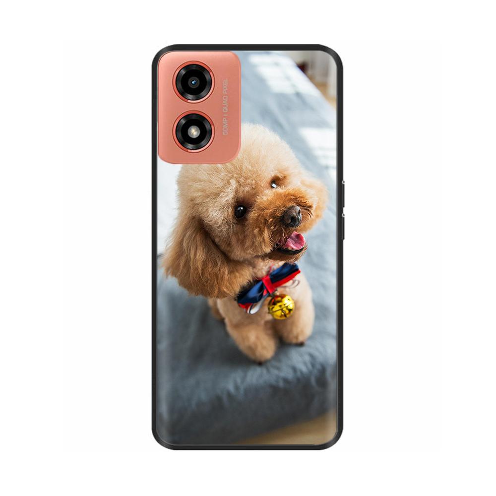 Case For Moto G04s Shockproof Black Soft Silicone Back Cover Phone Case on For Motorola Moto G04S G04 MotoG04 MotoG04s Bumper
