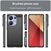 For Xiaomi Poco M6 Pro Case Cover Poco M6 Pro Capas Shockproof Phone Back Armor Bumper Carbon Fiber Soft TPU Fundas Poco M6 Pro
