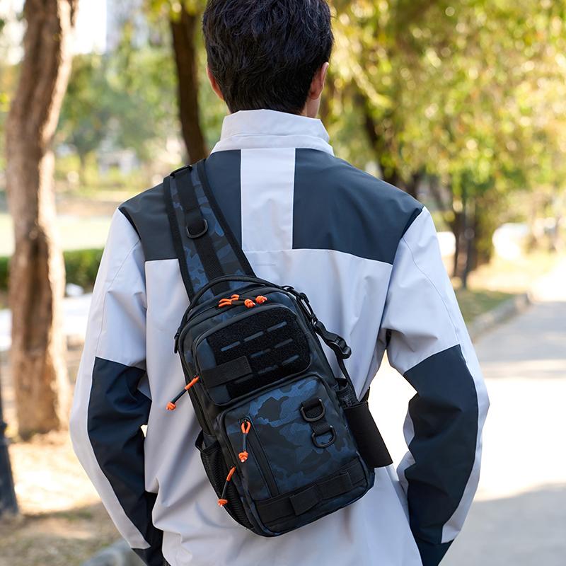 Luxury Design Men's Waist Packs Oxford Crossbody Bags For Men Fashion Casual Men Shoulder Bags Chest Bag Bolsos Sac