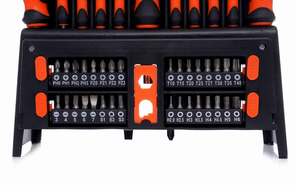 Set of screwdrivers + magnetizer 50 pcs KD10950